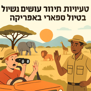 האמת על 7 טעויות שהורסות טיול ספארי באפריקה